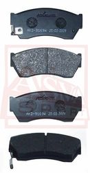 AKD-9169 КОЛОДКИ ТОРМОЗНЫЕ ДИСКОВЫЕ ПЕРЕДНИЕ