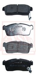 AKD-9443 КОЛОДКИ ТОРМОЗНЫЕ ДИСКОВЫЕ ПЕРЕДНИЕ