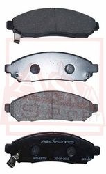 AKD-EB326 КОЛОДКИ ТОРМОЗНЫЕ ДИСКОВЫЕ ПЕРЕДНИЕ