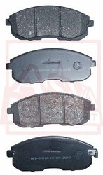 AKD-EM10A КОЛОДКИ ТОРМОЗНЫЕ ДИСКОВЫЕ ПЕРЕДНИЕ