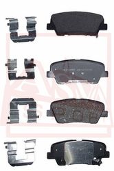 AKD-KMR9 КОЛОДКИ ТОРМОЗНЫЕ ДИСКОВЫЕ ЗАДНИЕ