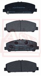 AKD-ZC60 КОЛОДКИ ТОРМОЗНЫЕ ДИСКОВЫЕ ПЕРЕДНИЕ