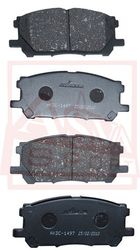AKDC-1497 КОЛОДКИ ТОРМОЗНЫЕ ДИСКОВЫЕ ПЕРЕДНИЕ КЕРАМИЧЕСКИЕ