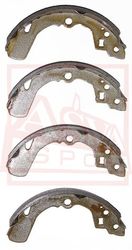 AKS-0032 КОЛОДКИ ТОРМОЗНЫЕ БАРАБАННЫЕ ЗАДНИЕ
