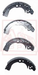 AKS-0034 КОЛОДКИ ТОРМОЗНЫЕ БАРАБАННЫЕ ЗАДНИЕ