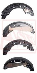 AKS-0534 КОЛОДКИ ТОРМОЗНЫЕ БАРАБАННЫЕ ЗАДНИЕ