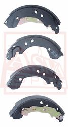 AKS-0583 КОЛОДКИ ТОРМОЗНЫЕ БАРАБАННЫЕ ЗАДНИЕ