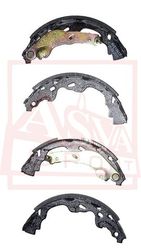 AKS-0615 КОЛОДКИ ТОРМОЗНЫЕ БАРАБАННЫЕ ЗАДНИЕ