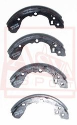 AKS-11161 КОЛОДКИ ТОРМОЗНЫЕ БАРАБАННЫЕ ЗАДНИЕ