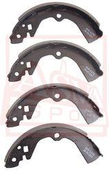 AKS-1170 КОЛОДКИ ТОРМОЗНЫЕ БАРАБАННЫЕ ЗАДНИЕ