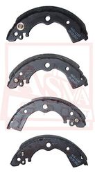 AKS-1185 КОЛОДКИ ТОРМОЗНЫЕ БАРАБАННЫЕ ЗАДНИЕ