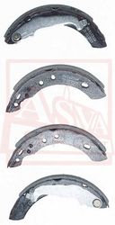 AKS-1251 КОЛОДКИ ТОРМОЗНЫЕ БАРАБАННЫЕ ЗАДНИЕ