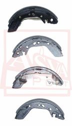 AKS-2009 КОЛОДКИ ТОРМОЗНЫЕ БАРАБАННЫЕ ЗАДНИЕ