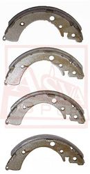 AKS-2012 КОЛОДКИ ТОРМОЗНЫЕ БАРАБАННЫЕ ЗАДНИЕ