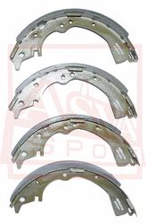 AKS-2252 КОЛОДКИ ТОРМОЗНЫЕ БАРАБАННЫЕ ЗАДНИЕ