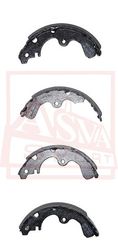 AKS-2321 КОЛОДКИ ТОРМОЗНЫЕ БАРАБАННЫЕ ЗАДНИЕ
