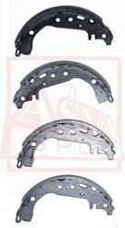 AKS-2342 КОЛОДКИ ТОРМОЗНЫЕ БАРАБАННЫЕ ЗАДНИЕ