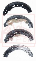 AKS-2638Z КОЛОДКИ ТОРМОЗНЫЕ БАРАБАННЫЕ ЗАДНИЕ
