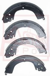 AKS-6718 КОЛОДКИ ТОРМОЗНЫЕ БАРАБАННЫЕ ЗАДНИЕ