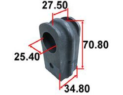 ASBNI1011 Втулка стабилизатора Tenacity (1354) ASBNI1011