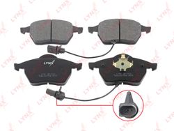 BD1216 Колодки тормозные дисковые | перед |