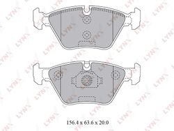 BD1427 Колодки тормозные дисковые | перед |