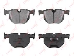 BD1428 Колодки тормозные дисковые | зад |