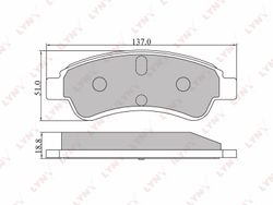 BD2201 Колодки тормозные дисковые | перед |
