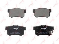 BD3401 Колодки тормозные дисковые | зад |