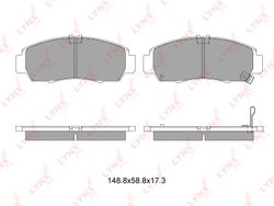 BD3403 Колодки тормозные дисковые | перед |