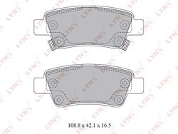 BD3430 Колодки тормозные дисковые