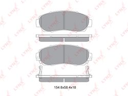 BD3435 Колодки тормозные дисковые