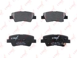 BD3620 Колодки тормозные дисковые | зад |