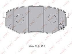 BD3624 Колодки тормозные дисковые | перед |