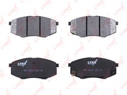 BD3624 Колодки тормозные дисковые | перед |