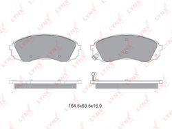 BD3625 Колодки тормозные дисковые | перед |