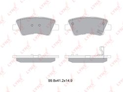 BD3634 Колодки тормозные дисковые | зад |