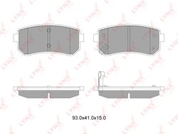 BD4407 Колодки тормозные дисковые | зад |