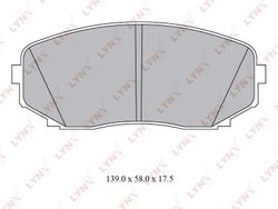BD5116 Колодки тормозные дисковые | перед |