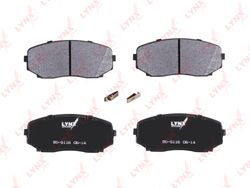 BD5116 Колодки тормозные дисковые | перед |