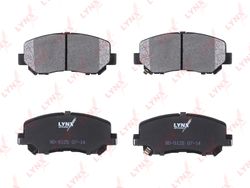 BD5125 Колодки тормозные дисковые | перед |