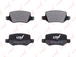 BD5310 Колодки тормозные дисковые | зад |