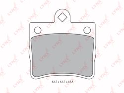 BD5313 Колодки тормозные дисковые | зад |