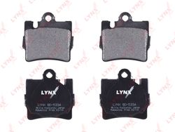 BD5334 Колодки тормозные дисковые | зад |