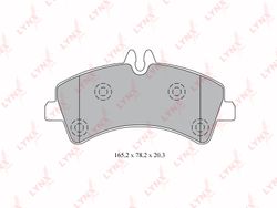 BD5344 Колодки тормозные дисковые | зад |