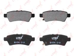 BD5741 Колодки тормозные дисковые | зад |