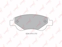 BD6103 Колодки тормозные дисковые | перед |