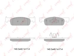 BD6322 Колодки тормозные дисковые | перед |
