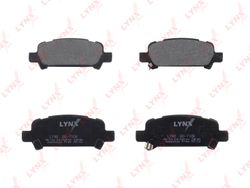 BD7106 Колодки тормозные дисковые | зад |