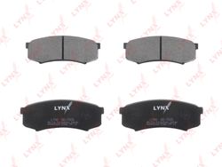 BD7505 Колодки тормозные дисковые | зад |